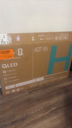 43 inch E6 series HiQLED FIFA SPONSORED HISENSE TV