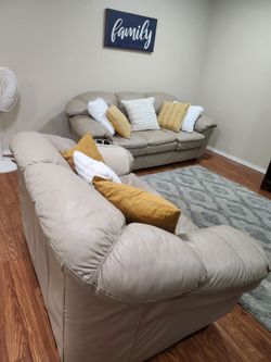 Love seat and Sofa