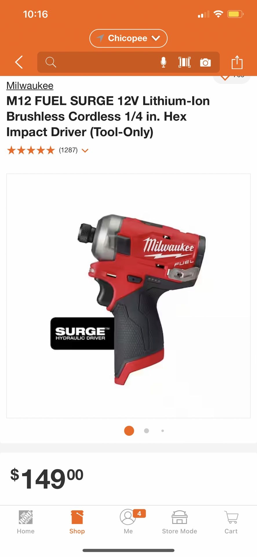 Milwaukee Surge Impact