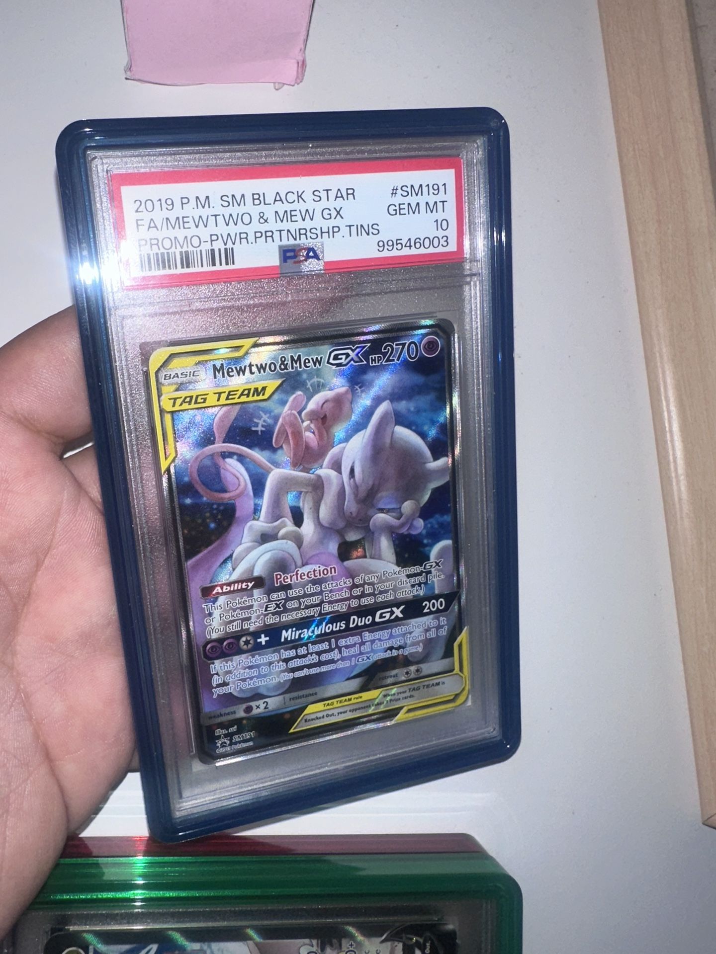 Mewtwo Mew Promo Psa 10