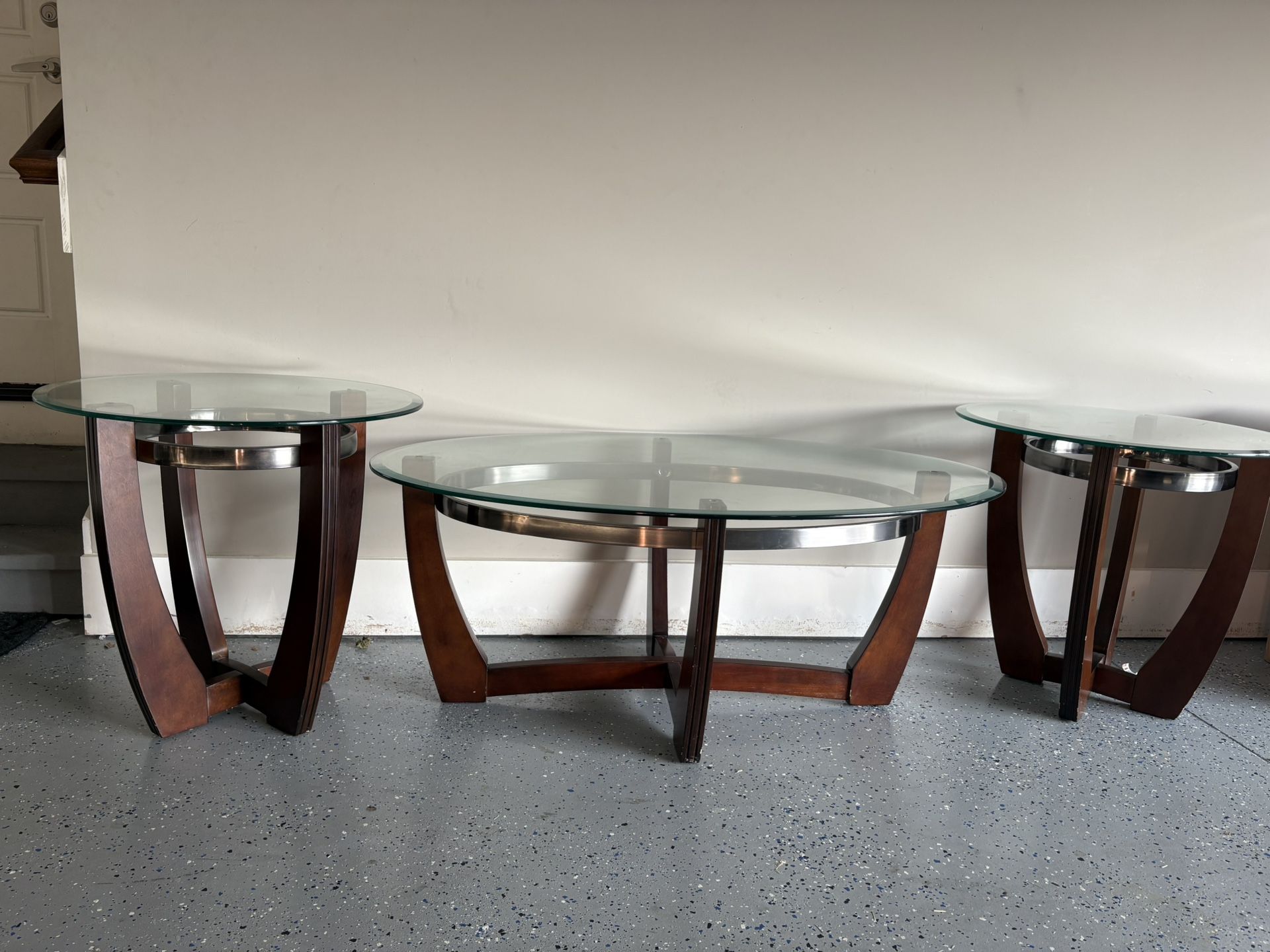 Coffee Table With Side Tables