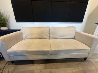 Beige Living Spaces Sofa