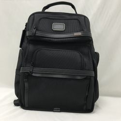 TUMI Alpha Brief Backpack in black