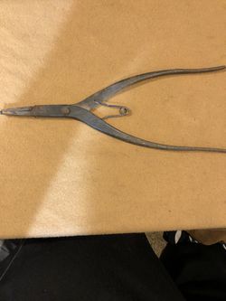 Snap on snap ring pliers