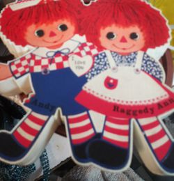Raggedy Ann and Andy toy