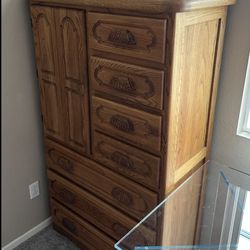 Heavy Wood Furniture Set