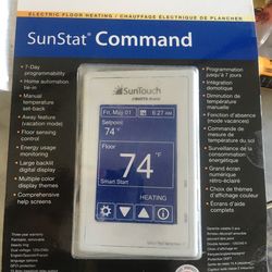 SunStat Command Programmable Radiant Floor Heating Thermostat