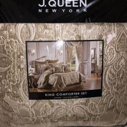 J Queen New York Comforter Full Set 