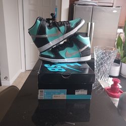 Nike Dunk High Diamond Supply Co Size 9