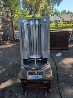Vertical broiler heavy duty made in the USA Auto donor
