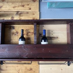 Custom Made Wine Bottle Rack