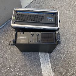 Two QSC amplifiers in very good condition $400 for both or best offer. $400    “OBO”