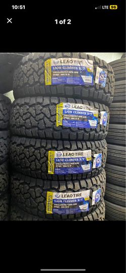 LT35X12.50R17      Set of 4    Brand new tires