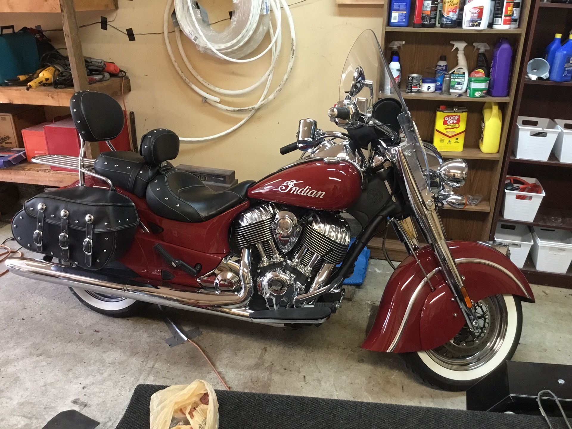 2015 Indian Vintage Chief Touring Motorcycle- clean, low miles