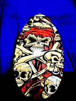 Skull skimboard