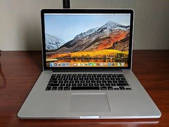 2014 Macbook Pro 15" Retina Display