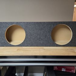 Brand New 12" Slim Sealed Subwoofer Enclosure