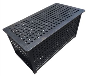 Wood storage table,  bench