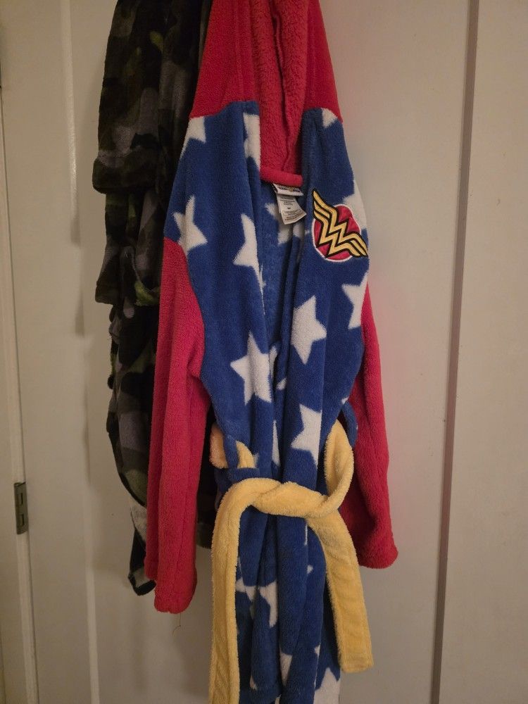 Wonder Woman Bath Robe for Kids