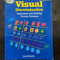 Kids Grade 2-8 Visual Discrimination Workbook