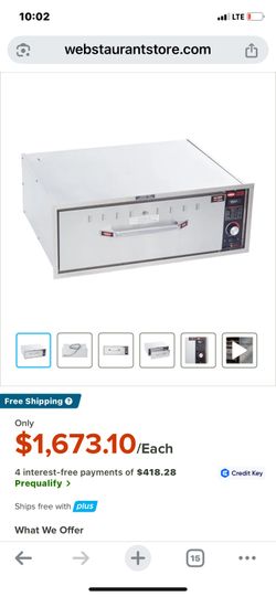 Hatco HDW-1 Freestanding One Drawer Warmer - 120V, 450W