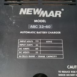 32 Volt 60 Amp Battery charger