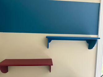 Decorative Wall Hanging Shelves Set of 2