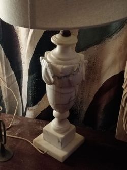 Set of Alabaster lamps