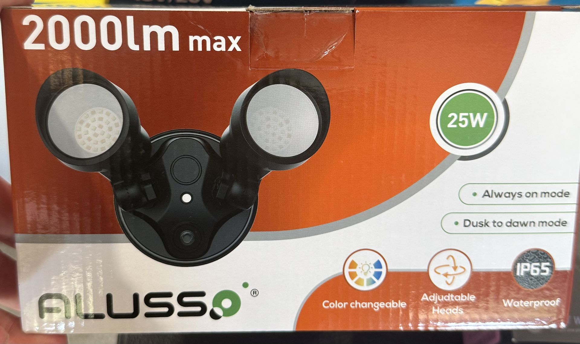 Outdoor sensor light