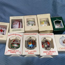Vintage Christmas Ornaments 