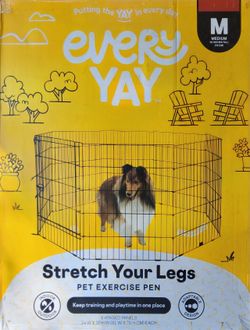 EveryYay Stretch Your Legs Exercise Pen for Dogs