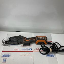 RIDGID R2851 120V 4Amp Corded Heavy Duty JobMax Multi-Tool With Sawzall Attachment
