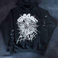 Black OG Sp5der hoodie