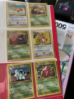 Pokémon cards - vintage jungle (uncommon rarity)