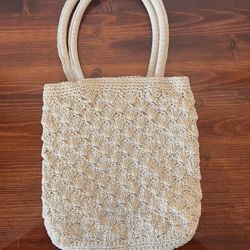 Cream Colored Handbag