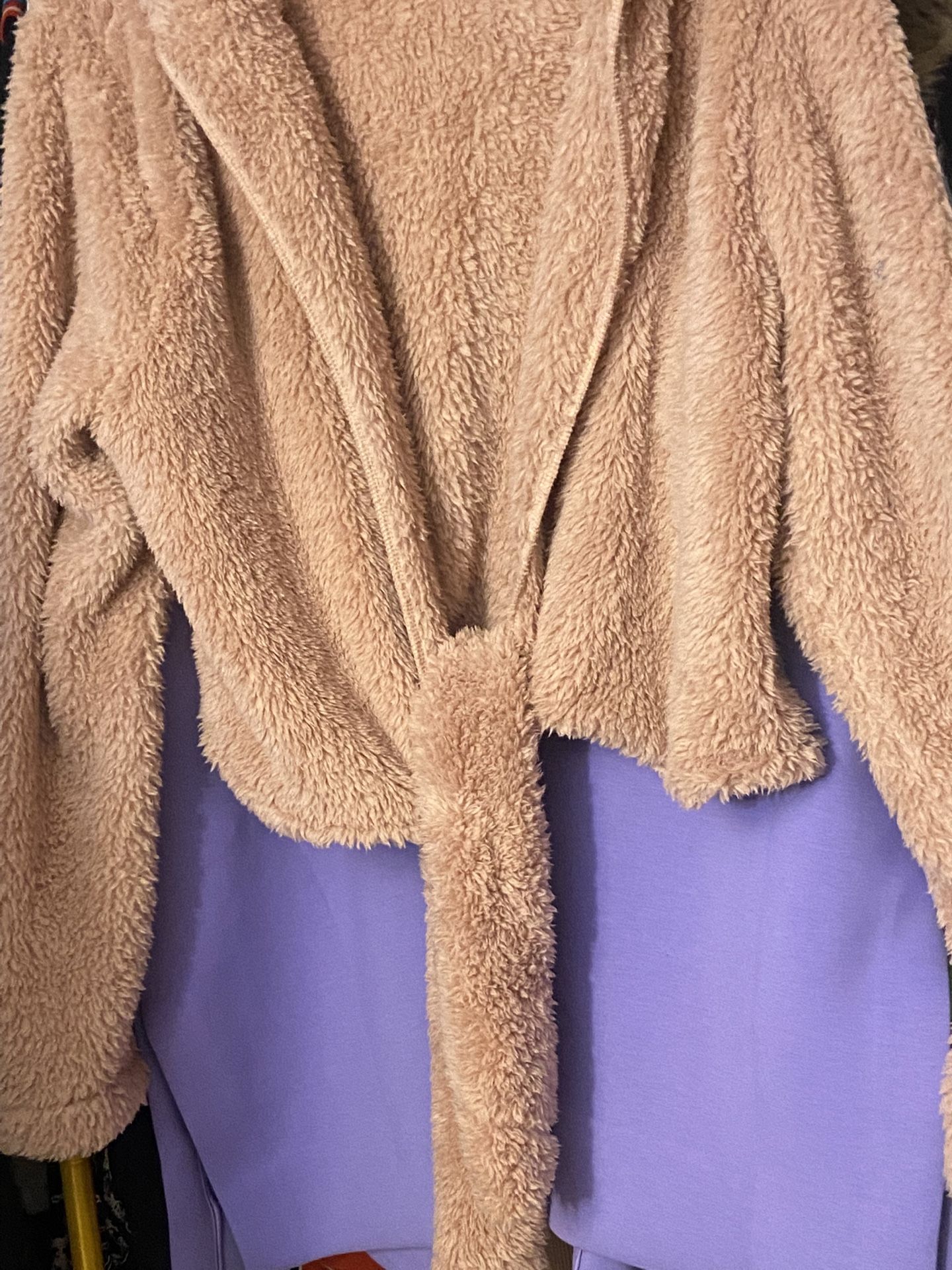 Faux Fur Pink Jacket
