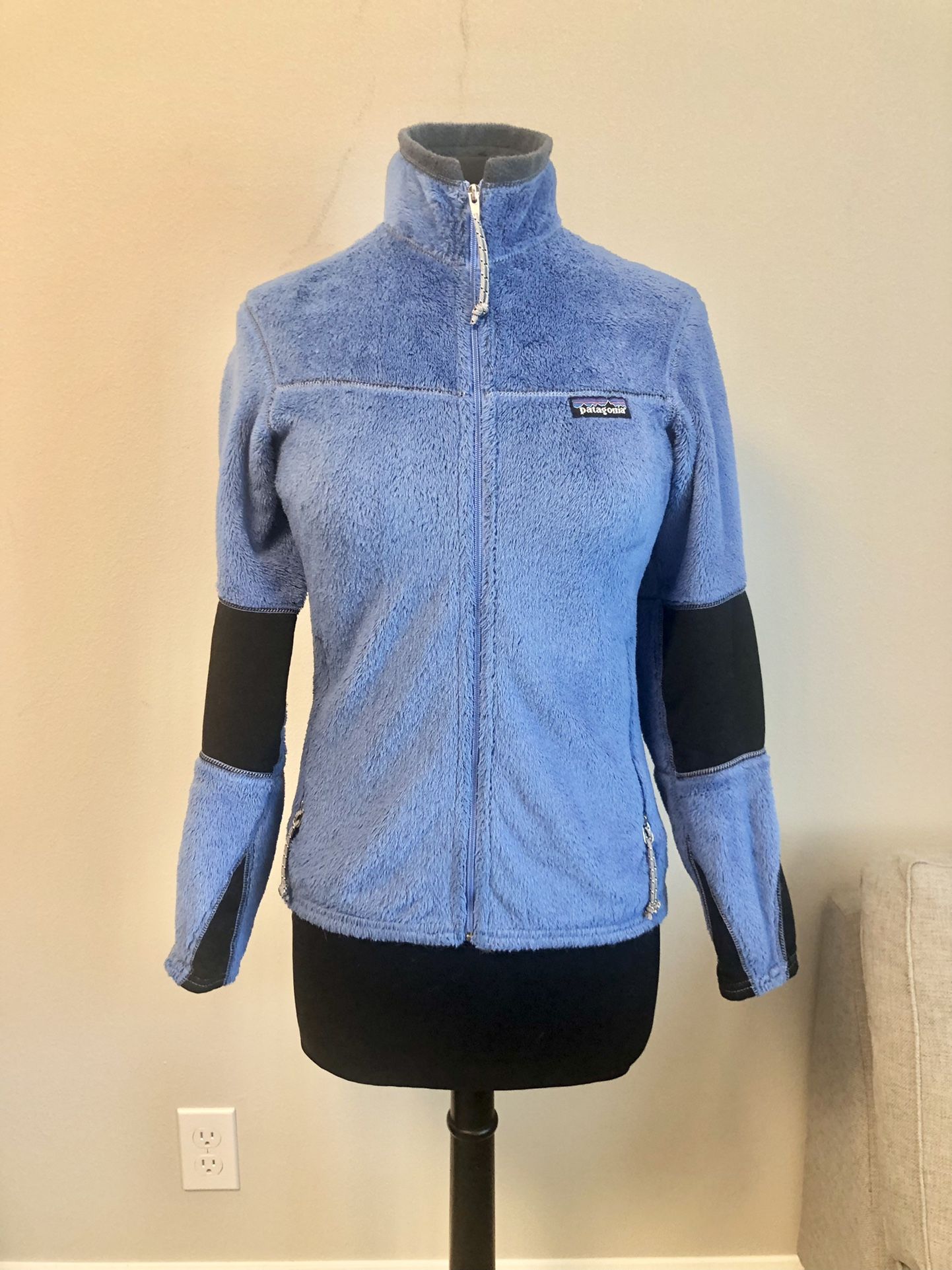 Vintage Women’s Patagonia R2 Regulator Polartec Fleece Jacket Size XS Blue