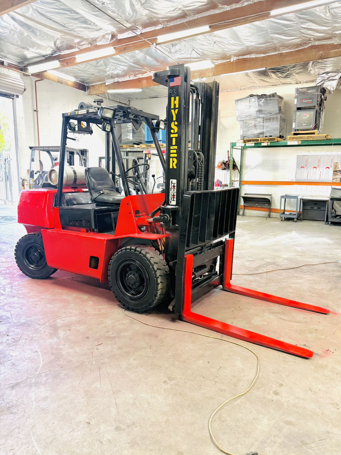 Heister Forklift