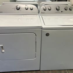 Whirlpool Washer And Electric Dryer Set 
