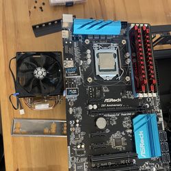 Intel i5-4690 + ASRock Z97 Anniversary Motherboard + 16GB DDR3 RAM + Cooler Master Tower Cooler