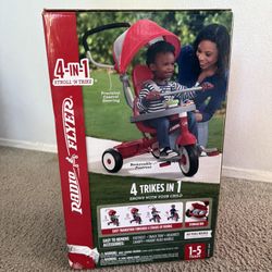 Radio Flyer 4 In 1 Stroll And Trike