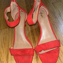 Red Women's Heels Style &Co.