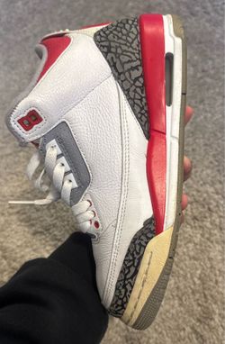 Jordan 3 Fire Red Size 6y