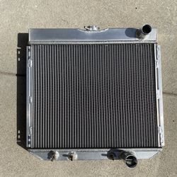 New Aluminum 3 Row Radiator 1965 thru 1970 Mustang
