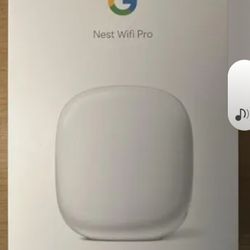 Google Nest WiFi Pro SET OF 2!!!