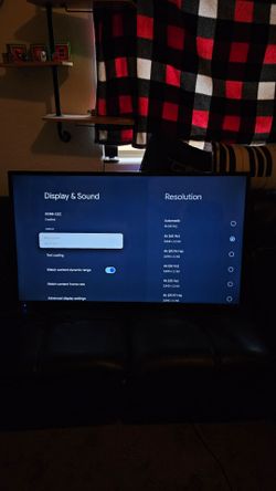 4k TV with Chromecast with Remote