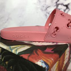 🥰Authentic Gucci GG Slides – Pink | Women’s 6.5 & 7 In-Hand