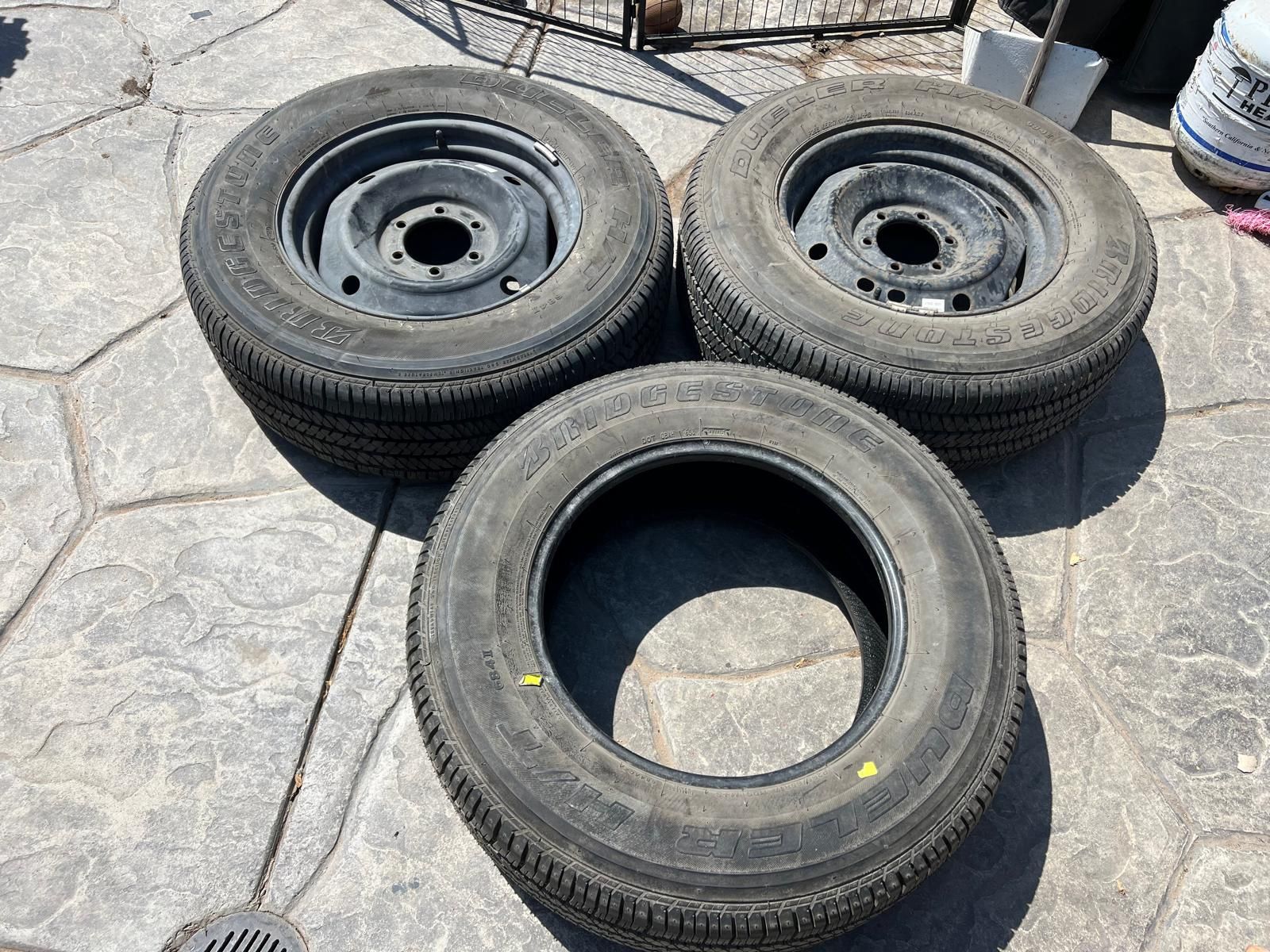 3 Toyota Tacoma Spare Tires $80 Each