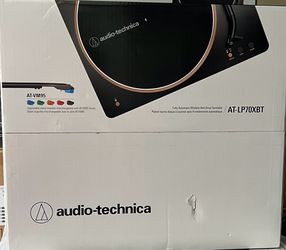 Audio-Technica FULLY AUTO WRLS BELT-DRIVE TT, BLK BRONZE
