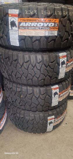 33x12.50R18. ARROYO RT. New tires